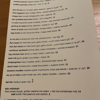 Win Son - Dinner menu - Taiwanese Near Me - Brooklyn, New York
