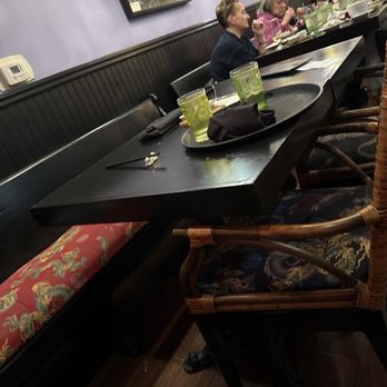 Cafe Chinois - Sample seating along the people room - Asian Fusion Near Me - Wilmington, North Carolina