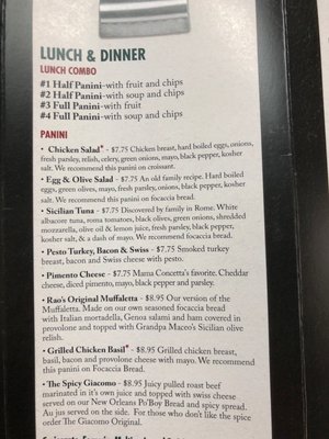Menu photo 4 Rao's Bakery Beaumont, TX