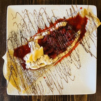 Renata's Creperie - Banana Berry Crepe - Creperies Near Me - Arcata, California Renata's Creperie - Banana Berry Crepe - Creperies Near Me - Arcata, California