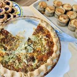 Zoot Coffee - Quiche, blueberry jammies, muffins
