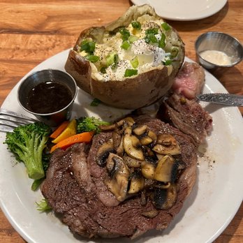 Cock-A-Doodle Restaurant - Prime rib, 20oz. Bake potatoes and veggies - American Near Me - Chino, California Cock-A-Doodle Restaurant - Prime rib, 20oz. Bake potatoes and veggies - American Near Me - Chino, California