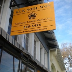 Berkeley Martial Arts - Kuk Sool Won sign in front of school