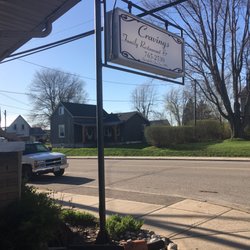 Cravings Family Restaurant - Sign out front. Don't drive by!!