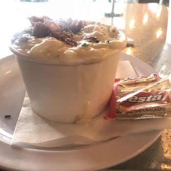Slapfish - Cup of clam chowder - Seafood Near Me - Farmington, Utah