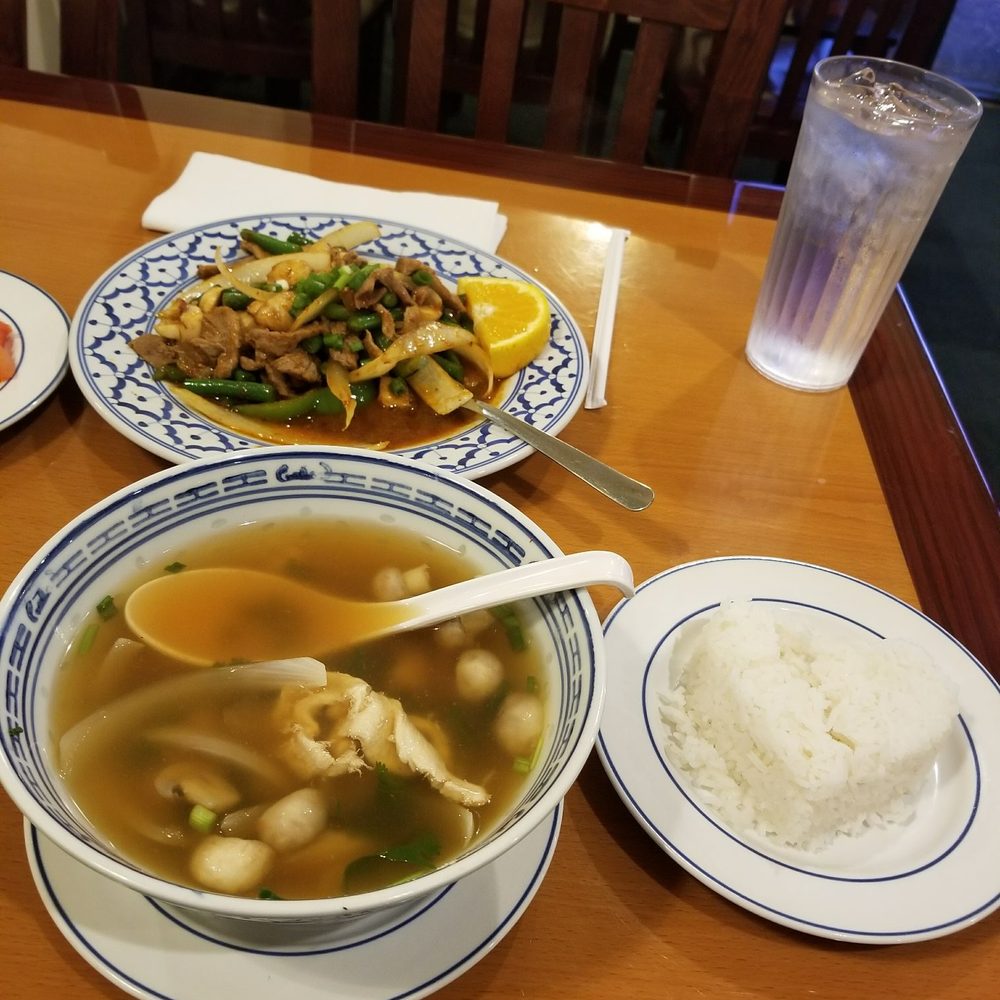 Thai Delights Restaurant - Pad Phrik and Tom Yum soup - Thai Near Me - Destin, Florida Thai Delights Restaurant - Pad Phrik and Tom Yum soup - Thai Near Me - Destin, Florida