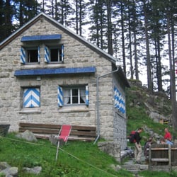 Treschhütte - Hütte in der Gesamtansich