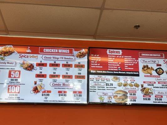 Menu photo 2 Spice Wing Columbia Columbia, SC Menu photo 2 Spice Wing Columbia Columbia, SC