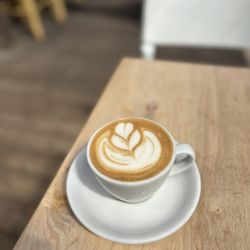 One of the better options for coffee in the Cannon Beach area