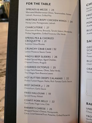 Menu photo 6 Bar Helios Orlando, FL