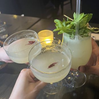 Lamella Tavern - Perfectionist with alcohol and lychee NA - Cocktail Bars Near Me - San Jose, California