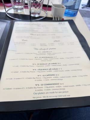 Menu photo 1 L'Embarcadère Bordeaux, 33 Menu photo 1 L'Embarcadère Bordeaux, 33