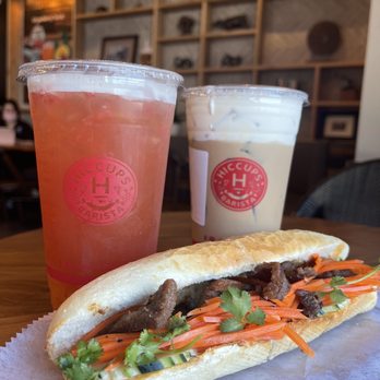 Hiccups - BBQ PORK BANH MI - Coffee & Tea Near Me - Long Beach, California