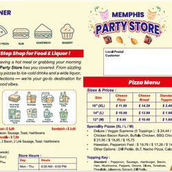 Memphis Party Store Bevrges