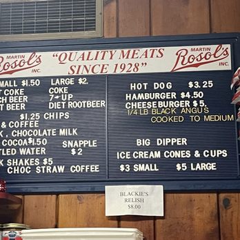 Blackie's - The menu - Burgers Near Me - Cheshire, Connecticut