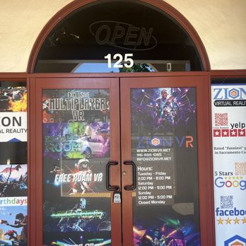 Zion VR - Virtual Reality Centers Near Me - Rancho Cordova, California Zion VR - Virtual Reality Centers Near Me - Rancho Cordova, California