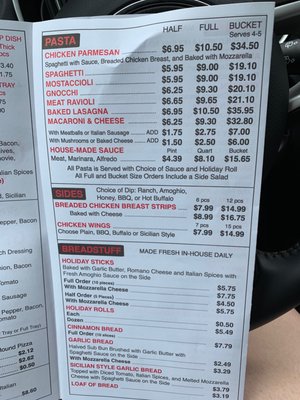 Menu photo 2 Holiday Pizza Sterling Heights, MI Menu photo 2 Holiday Pizza Sterling Heights, MI