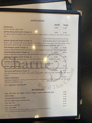 Menu photo 8 Charm Thai Cuisine Warr Acres, OK