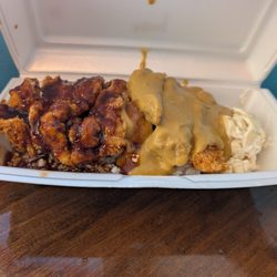 Good Grindz Salem - Chicken Katsu with katsu sauce and curry