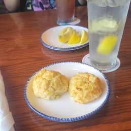 Biscuits were hot and delicious