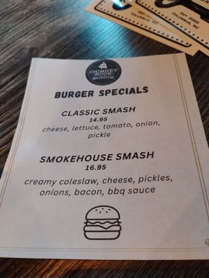 Menu photo 1 Chimney Rock Smokehouse Chimney Rock, NC Menu photo 1 Chimney Rock Smokehouse Chimney Rock, NC