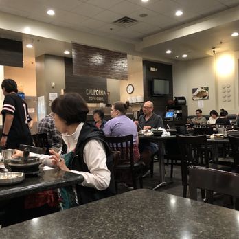 California Tofu Grill - It was pretty crowded for a early Friday night - Korean Near Me - Fullerton, California