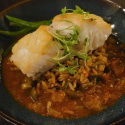 The Blind Mule - Gulf Grouper Etouffee