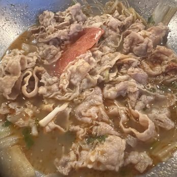 Boiling Point - Fatty meat left behind as I do not eat fatty meat - Taiwanese Near Me - Irvine, California