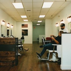 Angelo’s Barber shop - waiting area