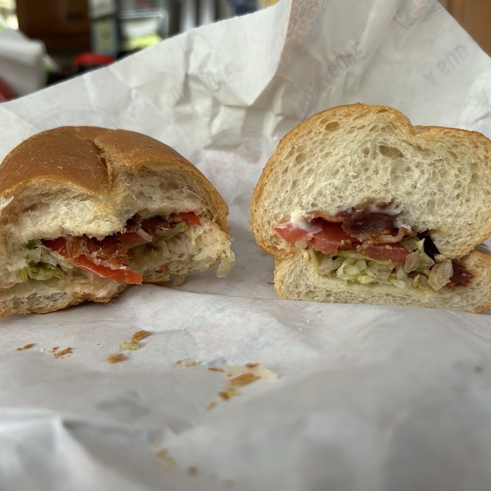Jersey Mike's Subs - Jersey Mike's BLT with three slices of bacon. - Sandwiches Near Me - Lorton, Virginia Jersey Mike's Subs - Jersey Mike's BLT with three slices of bacon. - Sandwiches Near Me - Lorton, Virginia