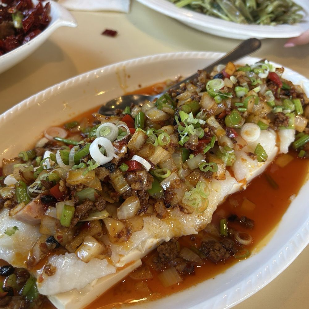 Lulu's Kitchen - Steamed Fish and Tofu with Hot Sauce - Szechuan Near Me - Dublin, California