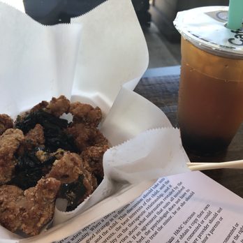 Cafe Tapioca - Spicy basil chicken and green tea boba - Taiwanese Near Me - Dublin, California Cafe Tapioca - Spicy basil chicken and green tea boba - Taiwanese Near Me - Dublin, California