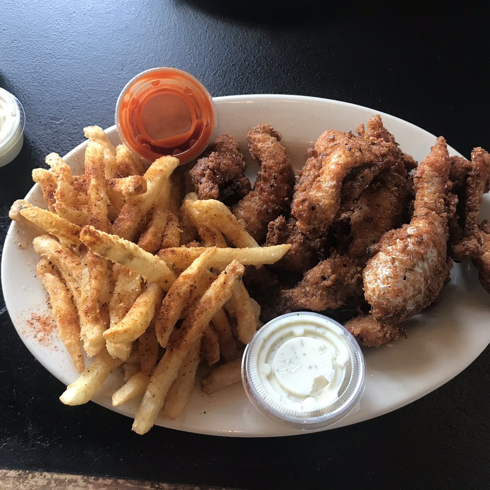 Cathy's Kitchen - Catfish Plate with fries and added Cajun seasoning. So good!! - Seafood Near Me - Ferguson, Missouri Cathy's Kitchen - Catfish Plate with fries and added Cajun seasoning. So good!! - Seafood Near Me - Ferguson, Missouri