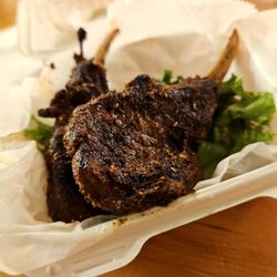 BK JANI - Lamb Chops. Always excellent