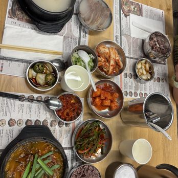 Sun Nong Dan - The spread - Korean Near Me - San Gabriel, California