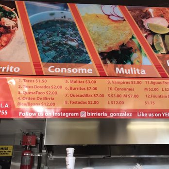Birrieria Gonzalez - Mexican Near Me - Compton, California
