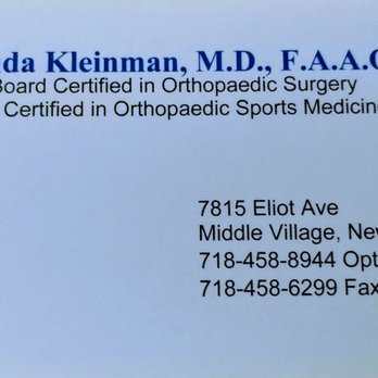 Yehuda Kleinman, MD FAAOS - Surgeons Near Me - Middle Village, New York Yehuda Kleinman, MD FAAOS - Surgeons Near Me - Middle Village, New York