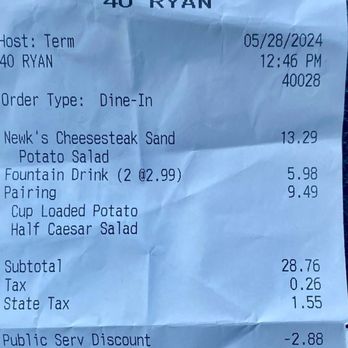 Newk's Eatery - $32.00 for lunch including military discount. - Salad Near Me - Panama City, Florida Newk's Eatery - $32.00 for lunch including military discount. - Salad Near Me - Panama City, Florida