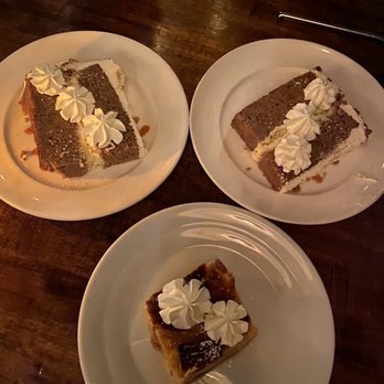 Local 22 Kitchen & Bar - Warm Bread Pudding and Ginger Cream Cake - New American Near Me - Durham, North Carolina