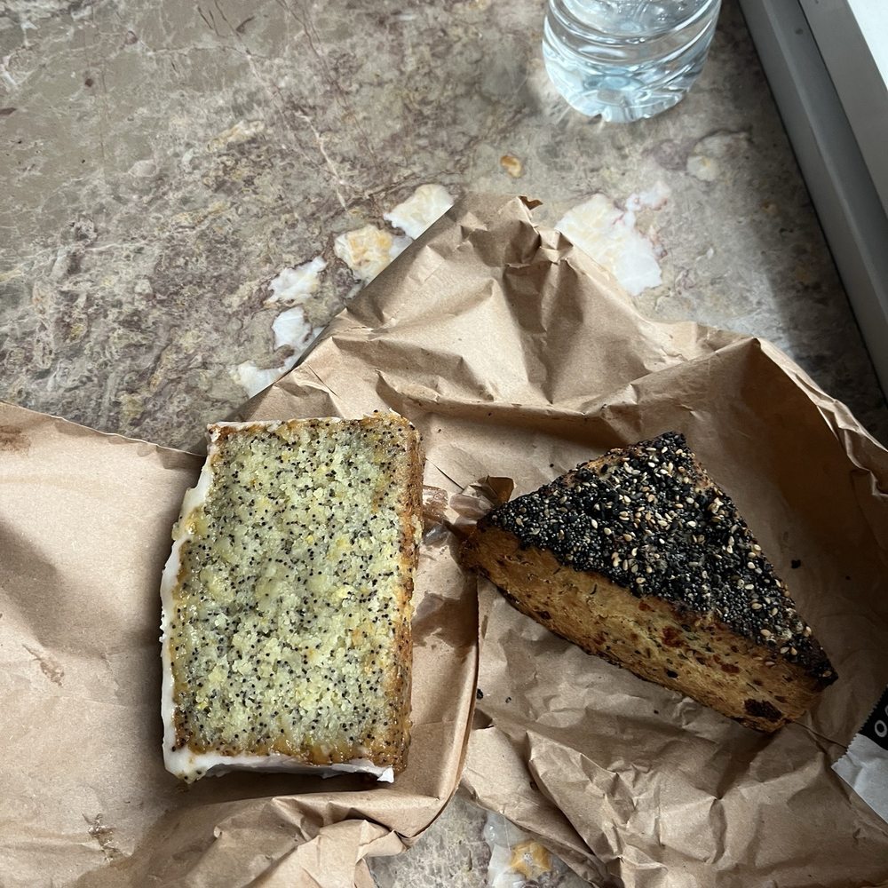 Hart Bageri - lemon poppyseed loaf, chive and feta croissant - Bakeries Near Me - Frederiksberg, 84 Hart Bageri - lemon poppyseed loaf, chive and feta croissant - Bakeries Near Me - Frederiksberg, 84