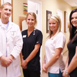 Arthur T. Hudson, PA-C with nurses Dana, Alexis and Stephanie.