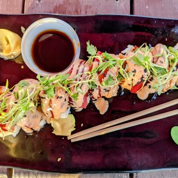 The Landing At Parker Creek - Tempura shrimp, tuna, avacado, cucumbers, niguri sauce - Bars Near Me - Equality, Alabama