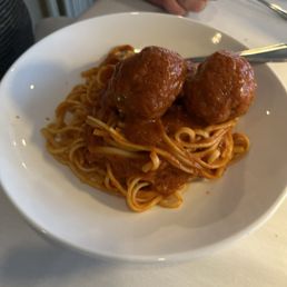 Spaghetti and meatballs not on menu Spaghetti and meatballs not on menu