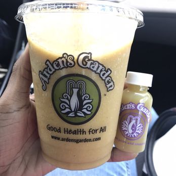 Arden's Garden - Peaches, mango, papaya, energy boost & apple juice base! - Juice Bars & Smoothies Near Me - Lilburn, Georgia Arden's Garden - Peaches, mango, papaya, energy boost & apple juice base! - Juice Bars & Smoothies Near Me - Lilburn, Georgia
