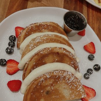 Origin Coffee Lab & Kitchen - Blueberry Pancake - Coffee & Tea Near Me - Arlington, Virginia Origin Coffee Lab & Kitchen - Blueberry Pancake - Coffee & Tea Near Me - Arlington, Virginia