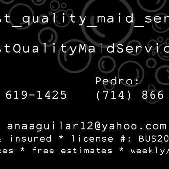 Best Quality Maid Services - Follow us on Social media @facebook @instagram - Home Cleaning Near Me Best Quality Maid Services - Follow us on Social media @facebook @instagram - Home Cleaning Near Me