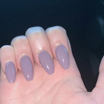 Moon Nails - Crooked middle nail - Nail Salons Near Me - Dawsonville, Georgia