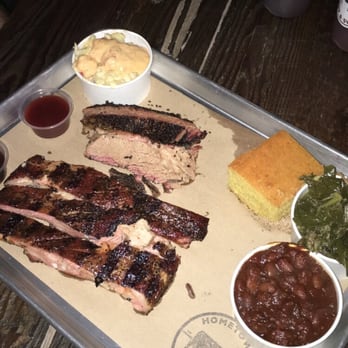 Hometown Bar-B-Que - Brisket, spare ribs, corned bread, Mac and cheese, collard greens and baked beans. - Barbeque Near Me - Brooklyn, New York