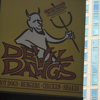 Devil Dawgs -  South State - Sign outside - Hot Dogs Near Me - Chicago, Illinois