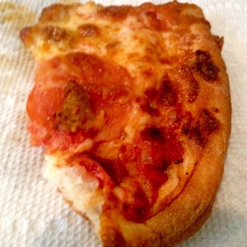 Deroma's Pizzeria - Sausage & Pep slice. Reheated the next morning & still tasty!! #BreakfastOfChampions - Pizza Near Me - Pawleys Island, South Carolina Deroma's Pizzeria - Sausage & Pep slice. Reheated the next morning & still tasty!! #BreakfastOfChampions - Pizza Near Me - Pawleys Island, South Carolina